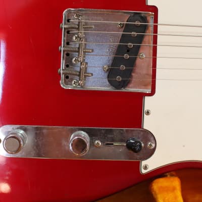 Fender Custom Shop ‘63 Telecaster Closet Classic Relic 2000 Candy Apple Red image 4