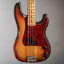 Fender Precision Bass with Maple Fretboard 1972 Sunburst