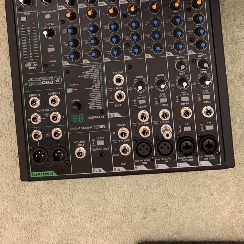 Mackie ProFX10v3 10-Channel Sound Reinforcement Mixer with Built