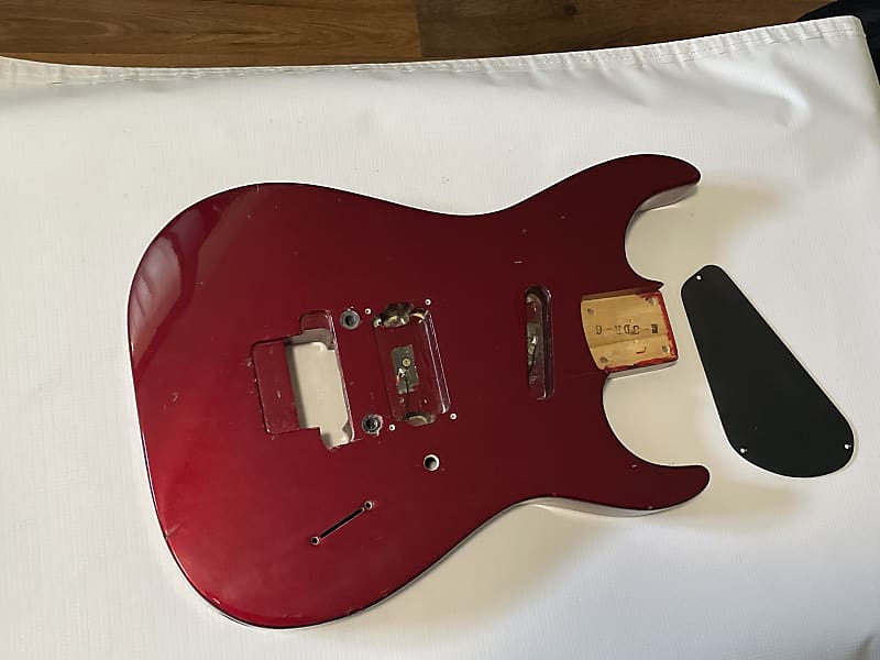 1988 Japan Charvel Jackson Import Model 3DR Wine Red Guitar