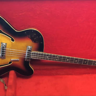 1960s Framus Star Bass 5/150 -"Wyman Bass" w/hard case - AS-IS, For Restoration/Parts image 2