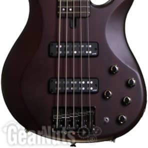 Yamaha TRBX505 5-string Bass Guitar - Translucent Brown image 8