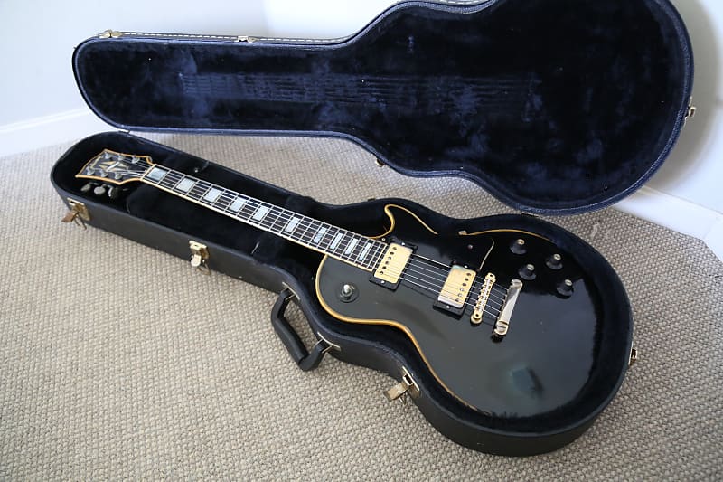 Gibson Les Paul Custom Shop Black Beauty 1969～1970 Ebony Reverb 7513