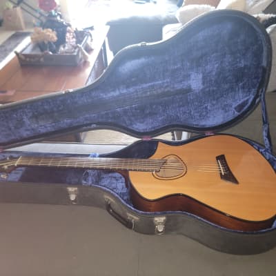 Avante AV2 Baritone Acoustic Guitar w/new pack of Elixir strings and hardshell case image 22