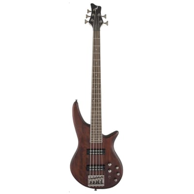 Jackson JS Series Spectra JS3V 5-String Bass Guitar (Walnut Stain) for sale