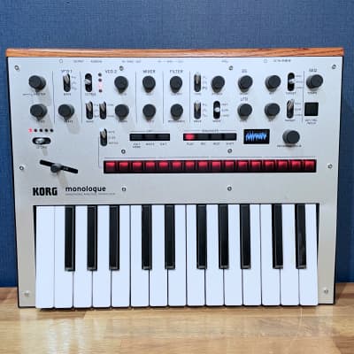 Korg Monologue Monophonic Analog Synthesizer - Silver