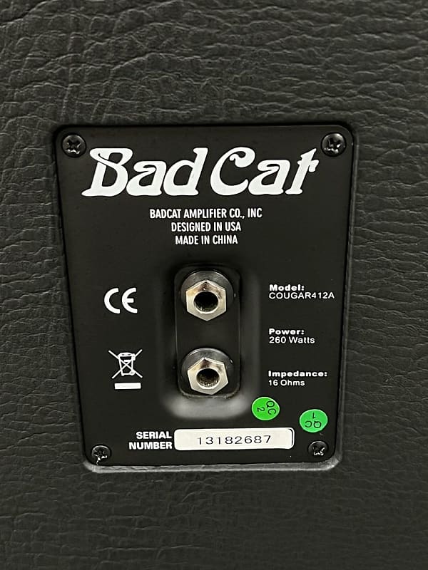 Badcat Cougar 4x12A Guitar Cabinet (Columbus, OH)