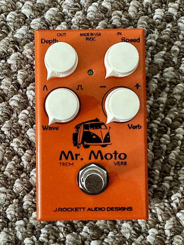 EXC+ J. Rockett “Mr. Moto” Tremolo + Reverb 2024 - Orange