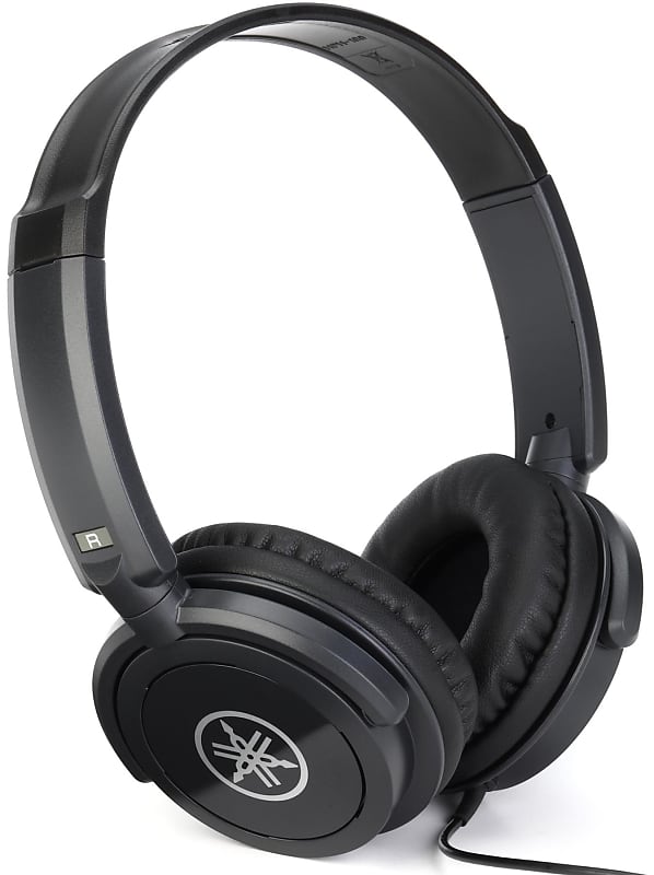 Yamaha HPH-100 Closed-back Headphones - Black (HPH100Bkd1)  			