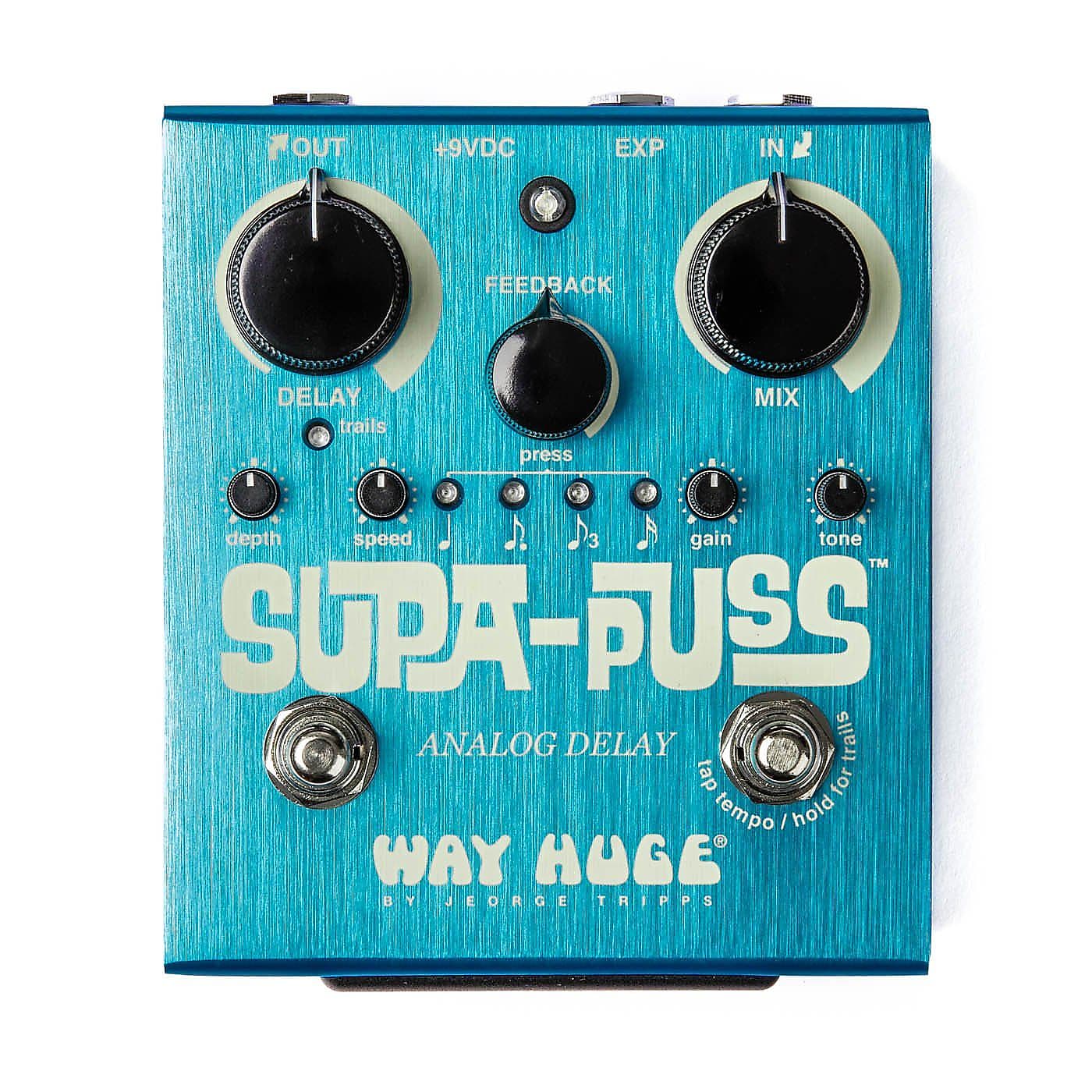 Way Huge WHE707 Supa Puss Analog Delay | Reverb