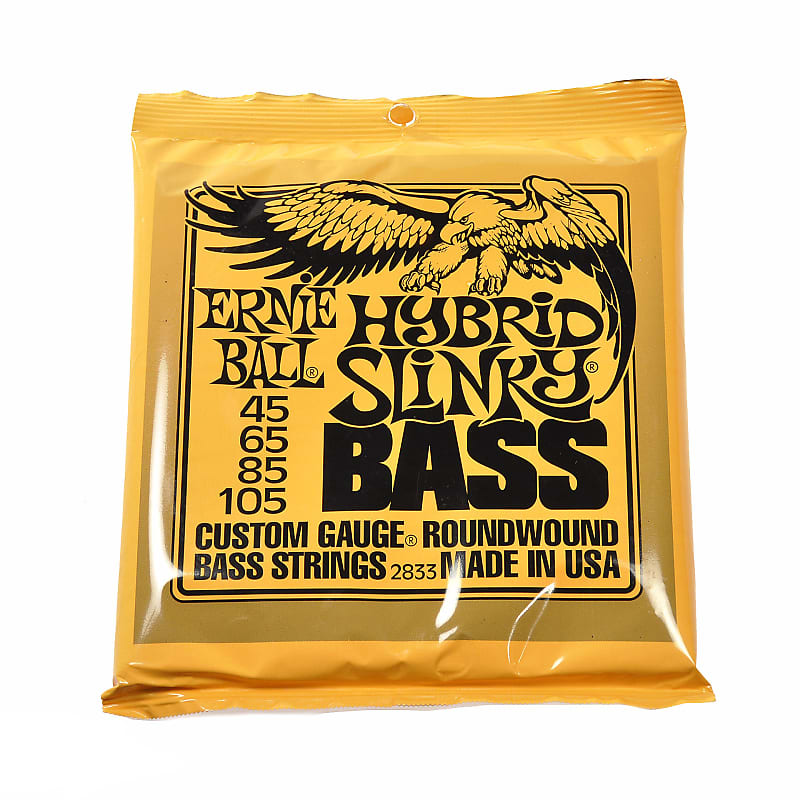 Ernie Ball Hybrid Slinky Bass Strings Roundwound Set 45-105 image 1