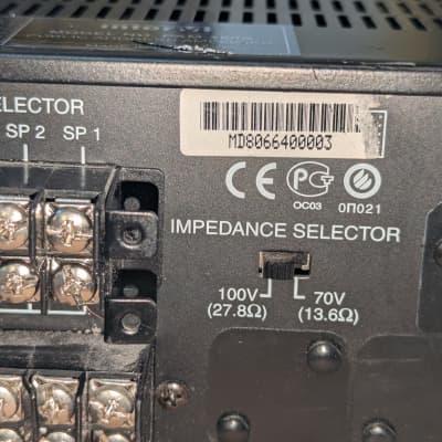 Inter M PAM-360A Public Address Amplifier 1990-2005 - Black image 3