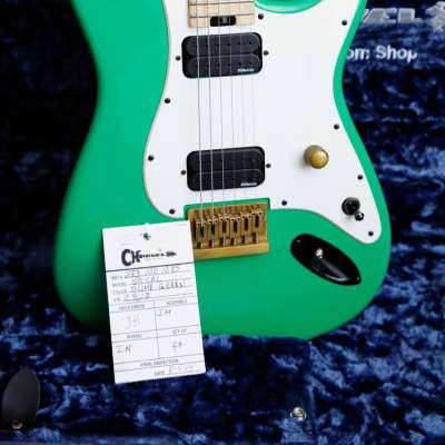 Charvel Custom Shop So-Cal HH Slime Green Electric Guitar 2014 Pre-Owned image 14