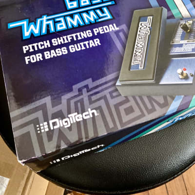 DigiTech Bass Whammy Pitch Shift Pedal 2010s - Blue image 6