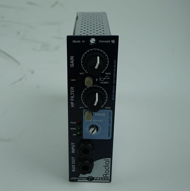 Radial JDV-Pre 500 Series Mic Preamp Module 2010s - Blue imagen 1
