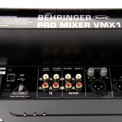 Behringer VMX1000USB Professional 7-Channel Rackmount DJ Mixer image 3
