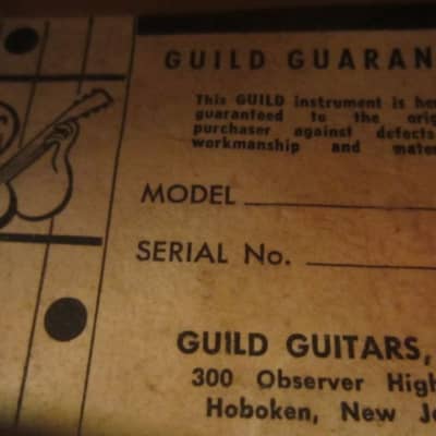 1959 Guild T-100 Sunburst image 8