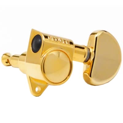 NEW Grover Rotomatic 3x3 Tuners Domed DOME Buttons Keys Fits Gibson 102G - GOLD for sale