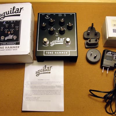 Reverb.com listing, price, conditions, and images for aguilar-tone-hammer-preamp-direct-box
