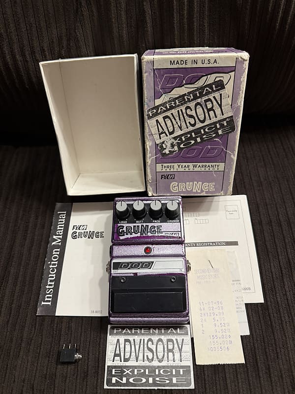 ギター DOD Grunge FX69 DOD FX69 Distortion Guitar Effect Pedal for sale online | eBay