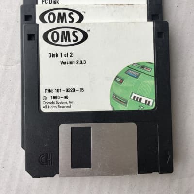 Opcode Studio 64X 1996-1998 Diskettes image 2