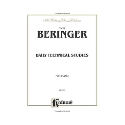 Oscar Beringer: Daily Technical Studies for Piano () for sale