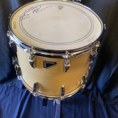 Russ McKinnon's, Remo 14x11.5" Brazilian Marching Snare Drum 1980's - Natural image 7