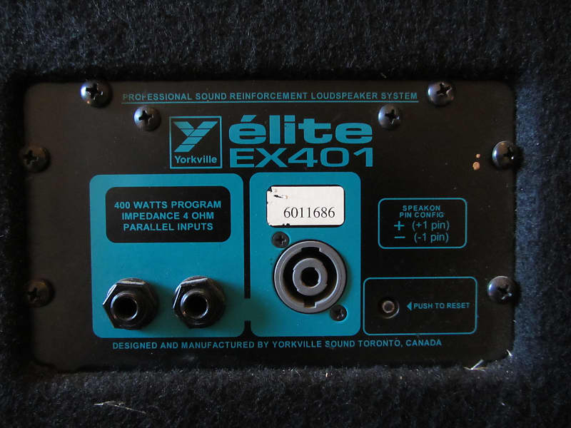 Yorkville cheap elite ex401