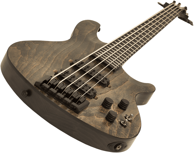 ベース Schecter C-5 Apocalypse Rusty Grey Schecter Guitar Research C-5 Apocalypse 5-String Electric Bass