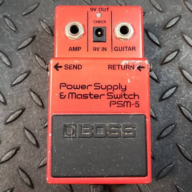 Boss PSM-5 Power Supply & Master Switch (1982 - 1983) | Reverb