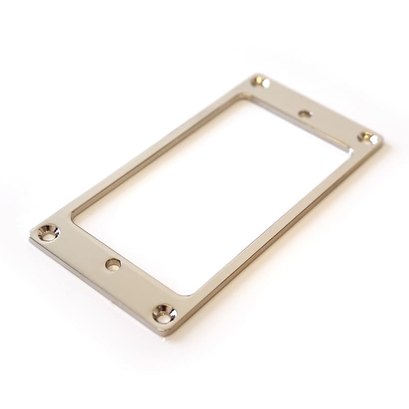 Metal Humbucker Pickup Mounting Ring Surrounds - Chrome | Reverb