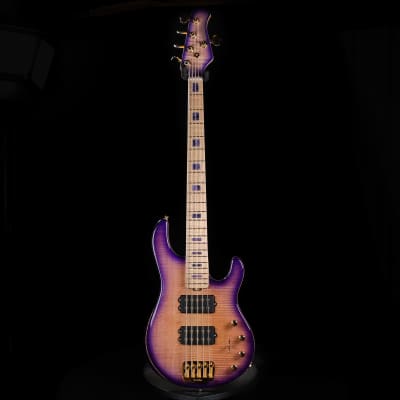 Ernie Ball Music Man BFR StingRay 5 HH Bass Guitar - Moonbeam image 3