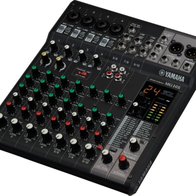 Yamaha MG10X CV 10-Input Stereo Mixer with Effects image 2