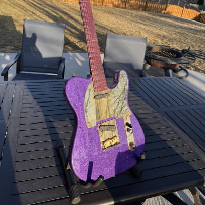 Telecaster Partscaster 2024 - Purple Sparkle image 1