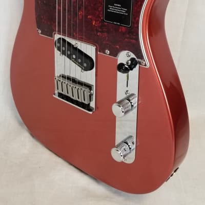 Fender Player Plus Telecaster, Maple Fingerboard, Aged Candy Apple Red W/Deluxe Gig Bag image 2