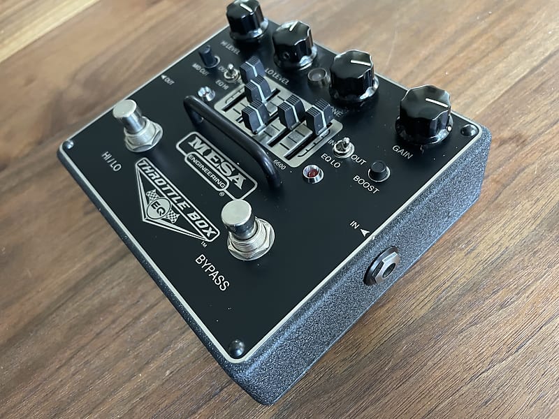 Mesa Boogie Throttle Box EQ Overdrive Pedal | Reverb