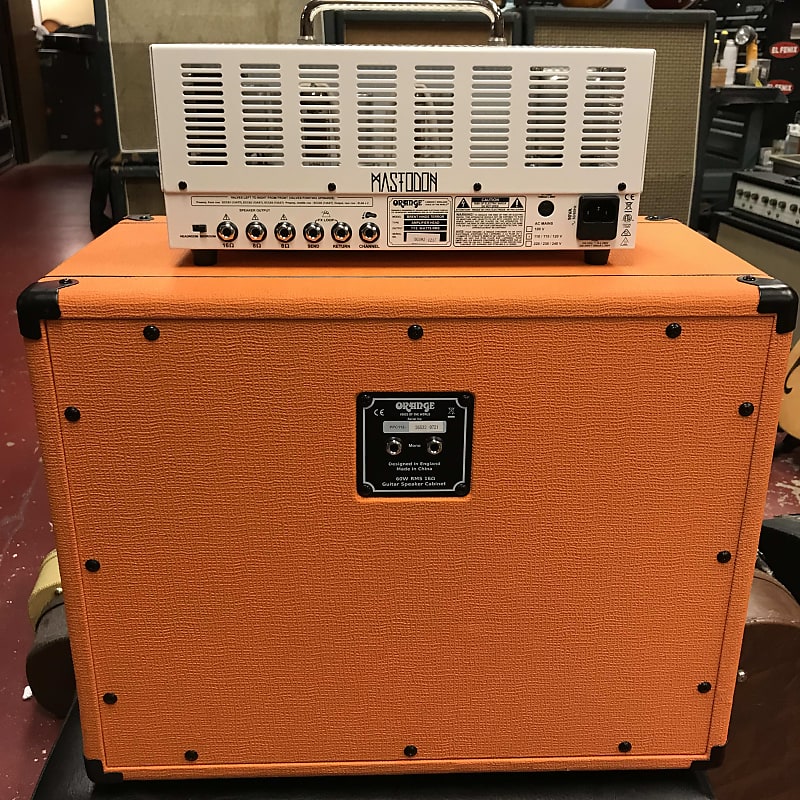Orange brent hinds terror 15w signature valve amp head new arrivals