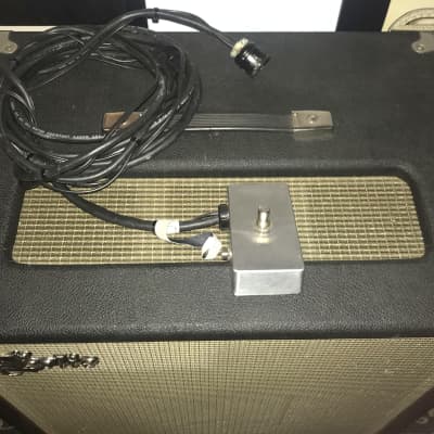 Leslie Model 16 Rotating Speaker with Guitar Interface and Pedal + Cable 1960's image 2