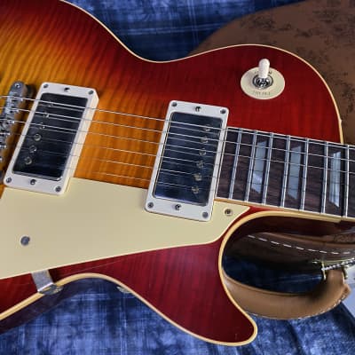 NEW ! 2024 Gibson Custom Shop 1959 Les Paul Factory Burst - Authorized Dealer - Hand Picked Killer Flame Top - VOS - 8.45lbs - G02749 image 4