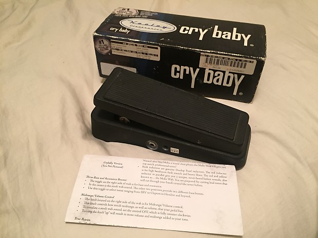 Keeley Modified Dunlop Cry Baby GCB-95 Wah Mello Mod Modded Wah-Wah - Great  Sound With Original Box