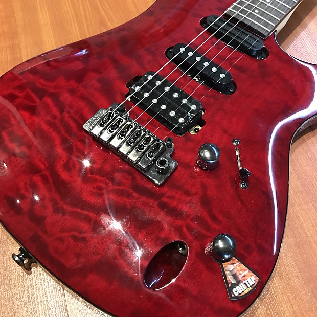 Cort Aero 11 Black Cherry Electric Guitar | Reverb