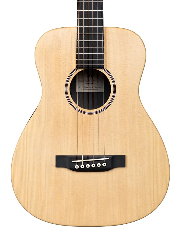New 2022 Model Martin LX1E "Little Martin" Natural Solid Top, w/Fishman Pickup,  and Free Shipping! image 1