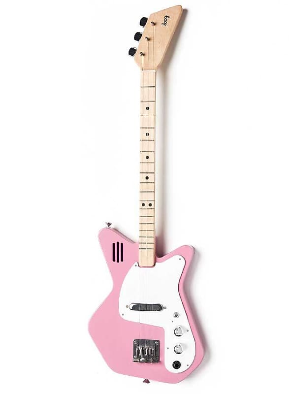 Loog Electric Pro Guitar Pink image 1