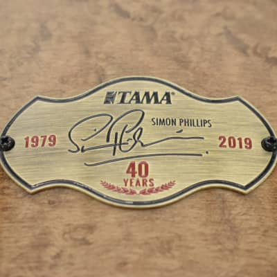 Tama Simon phillips 40th anniversary snare 100 pcs wolrdwide. image 3