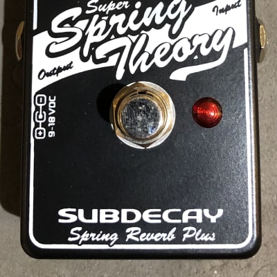Reverb.com listing, price, conditions, and images for subdecay-spring-theory