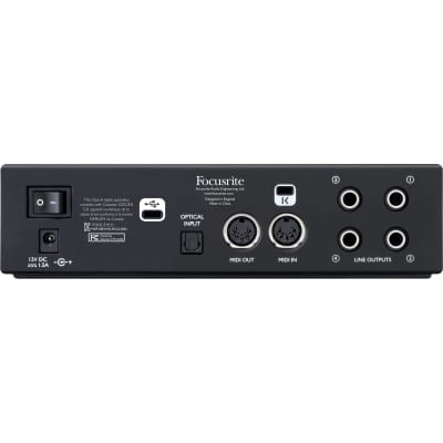 Focusrite Clarett 2Pre USB 10-In/4-Out Audio Interface image 5