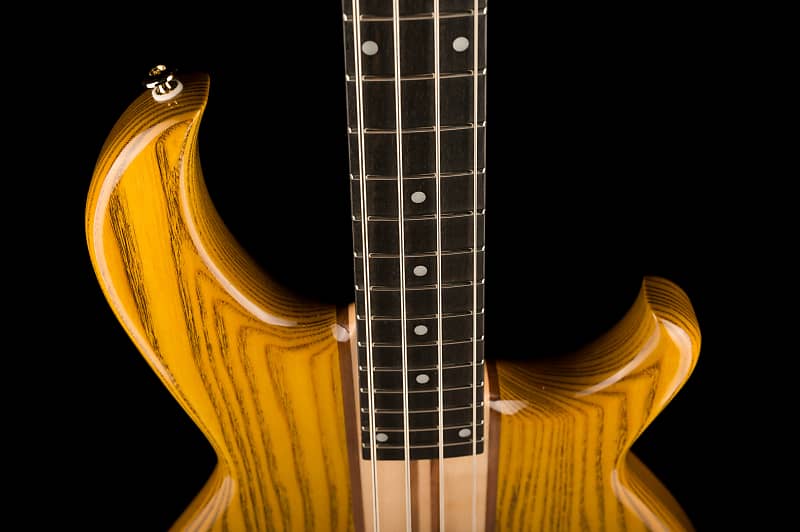 Aria Pro II SB-1000 Reissue 4-String Electric Bass Guitar Made in Japan Oak  Natural with Gig Bag