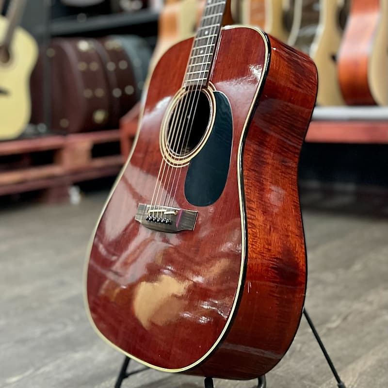 Takamine PT-207 Natural Red Case Japan 1992 | Reverb