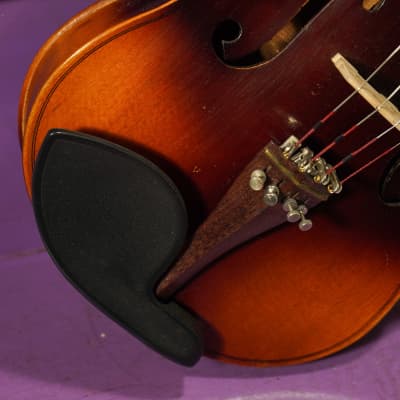 1930s Unknown Sunburst 4/4 Strad-Copy Violin (VIDEO! Fresh Work, Ready) image 5