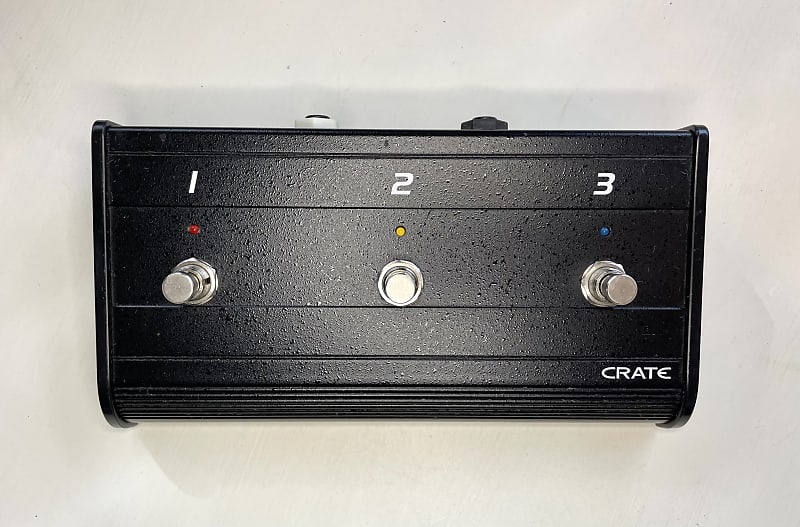 Crate CFP3 3Button Footswitch Reverb